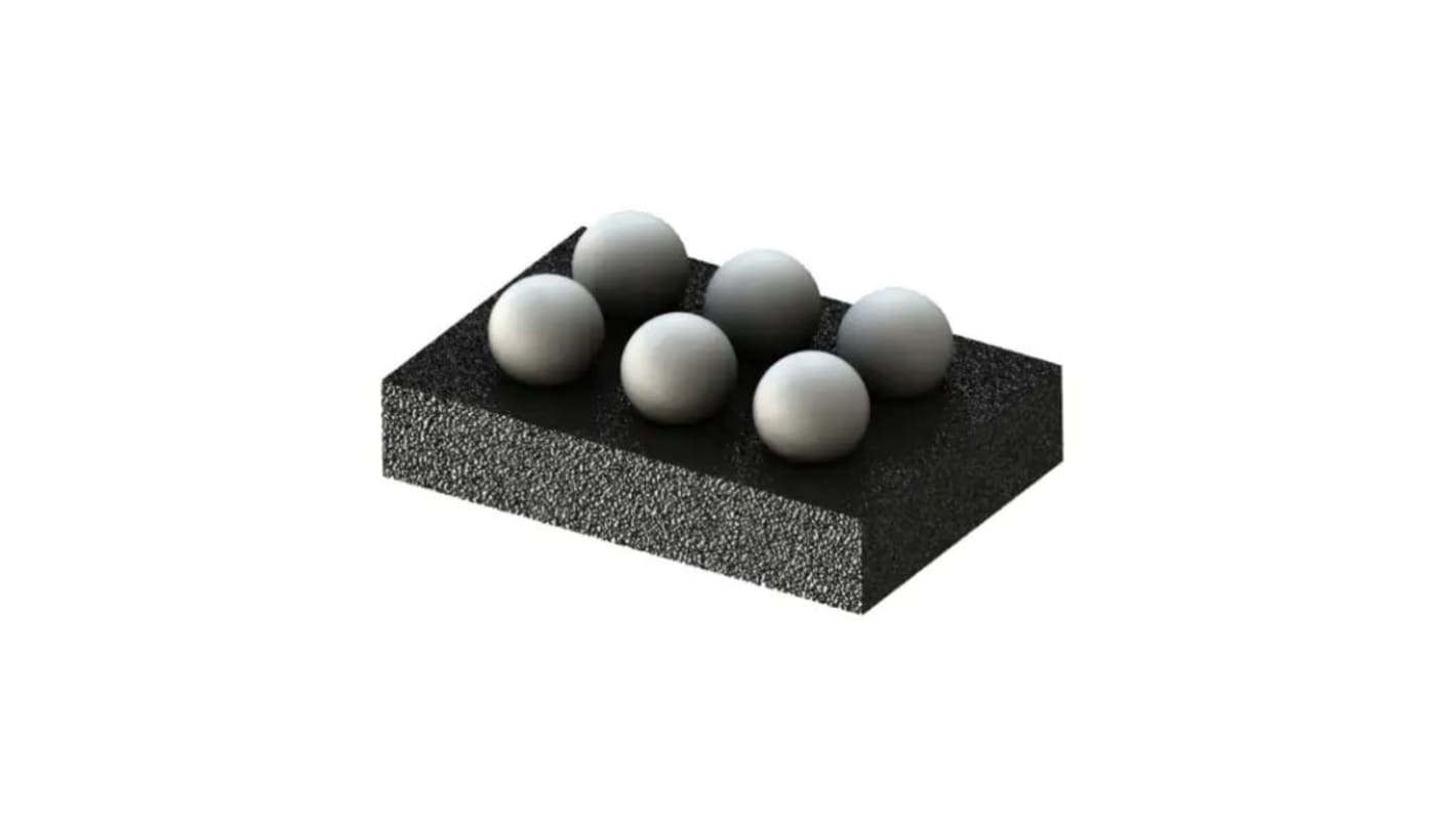 ams OSRAM Temperature and Humidity Sensor, Digital Output, Surface Mount, I2C, ±0.4°C, 6 Pins