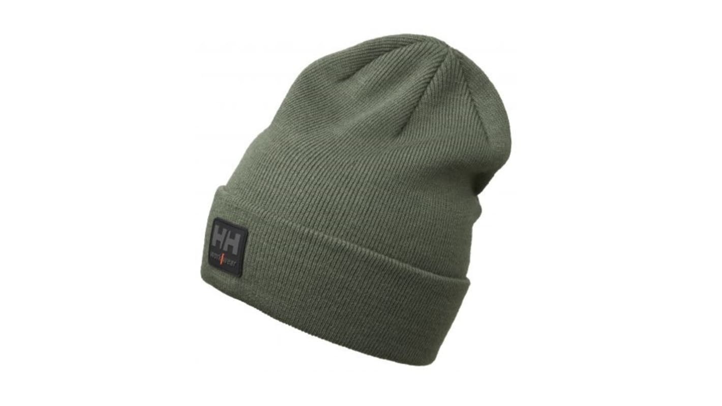 Helly Hansen Green Acrylic Knitted Beanie