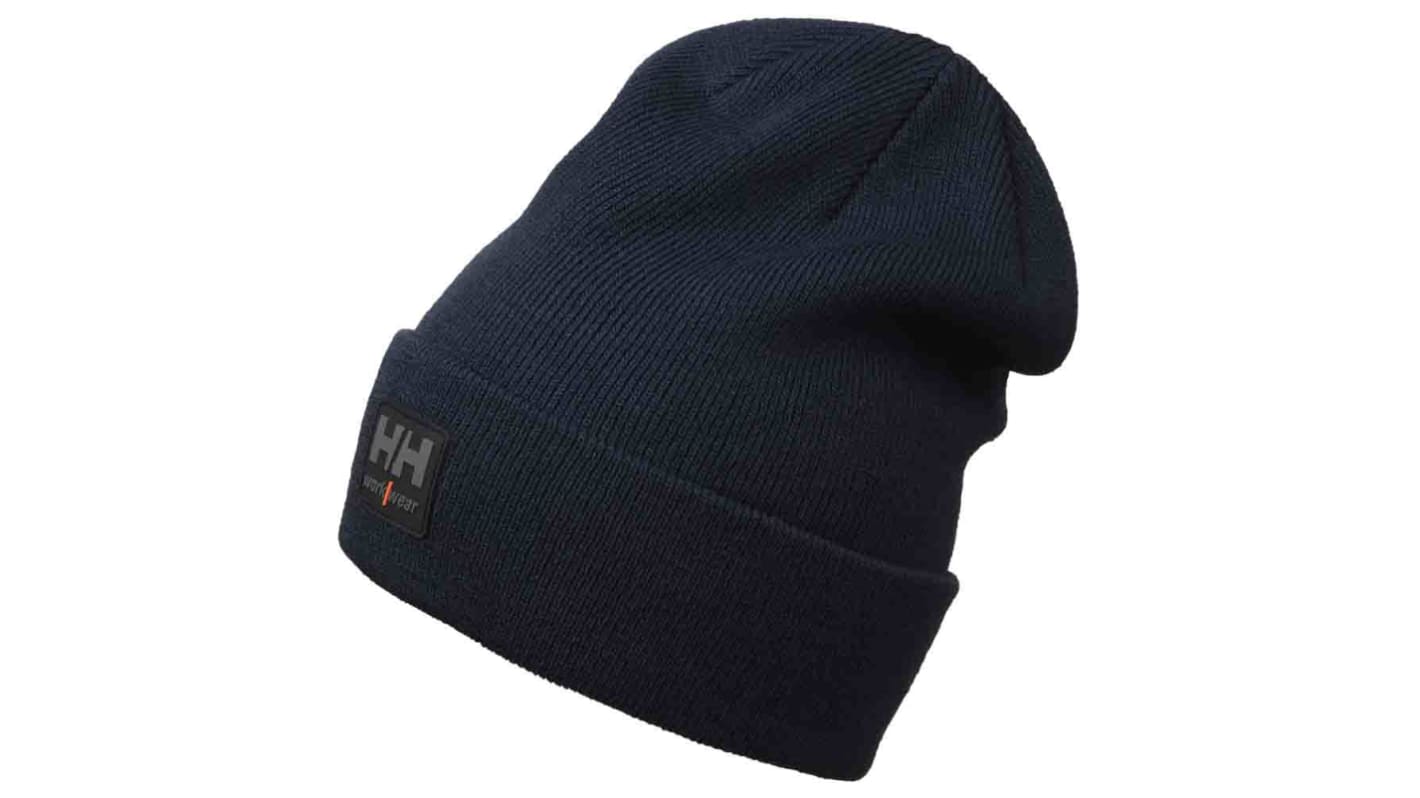 Helly Hansen Navy Acrylic Knitted Beanie