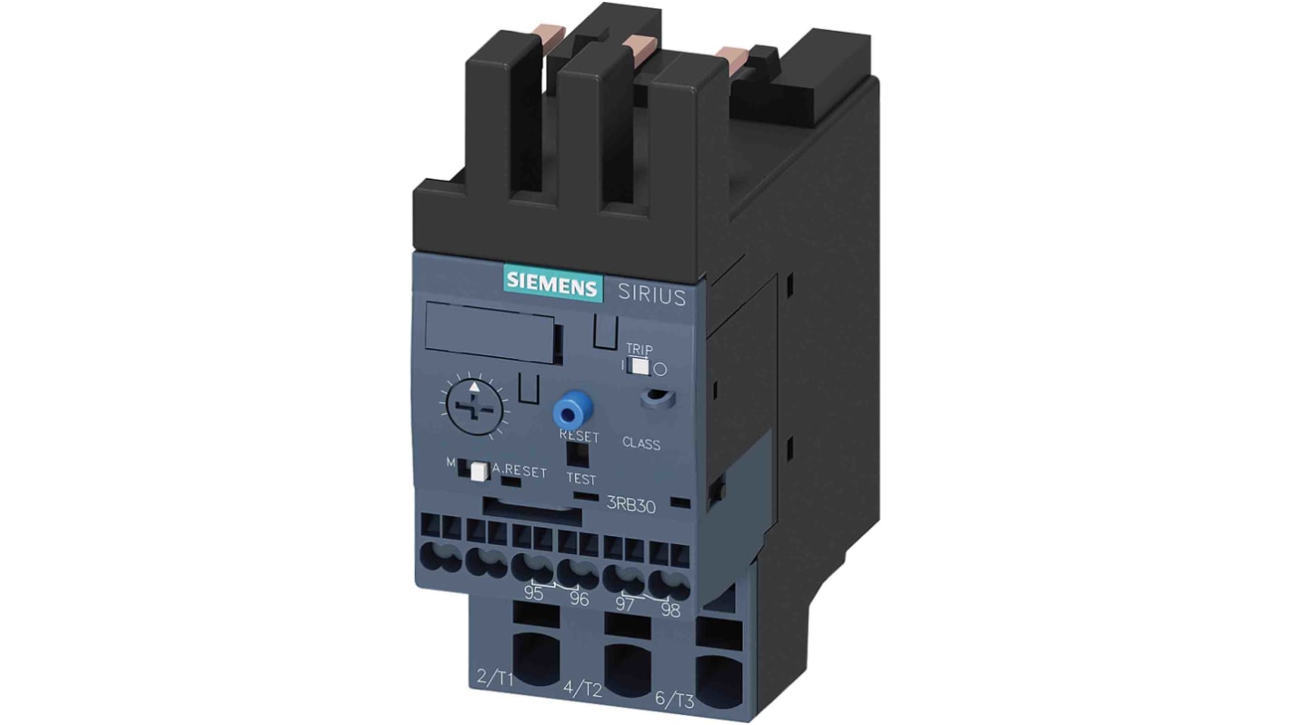 Siemens SIRIUS Überlastrelais 7,5 kW, TP 1 Öffner + 1 Schließer, 690 V ac / 12 A