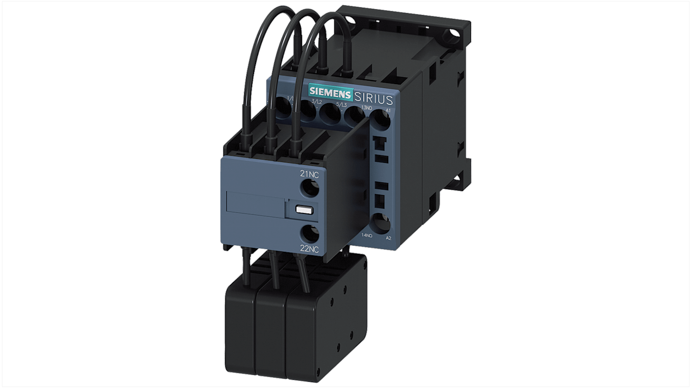 Stycznik 24 V AC Siemens styki: 3 18 A 1NO + 1NC 3RT2617-1AB03