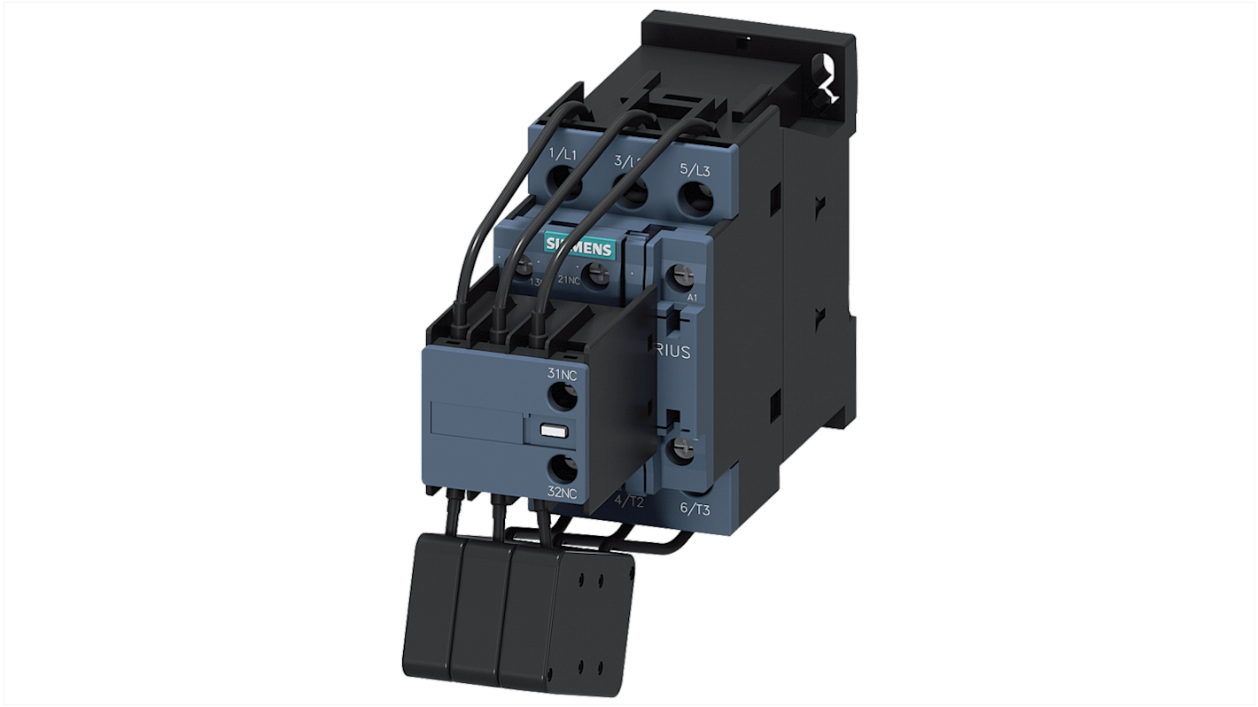 Stycznik 24 V AC Siemens styki: 3 36 A 1NO + 2NC 3RT2627-1AC25