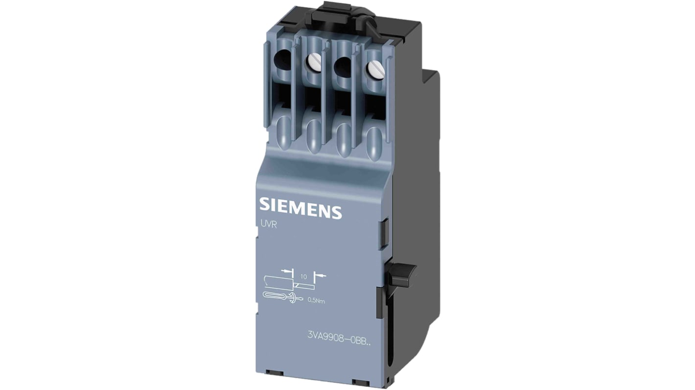 Siemens SENTRON Undervoltage Release for use with 3VA1, 3VA20-3VA25