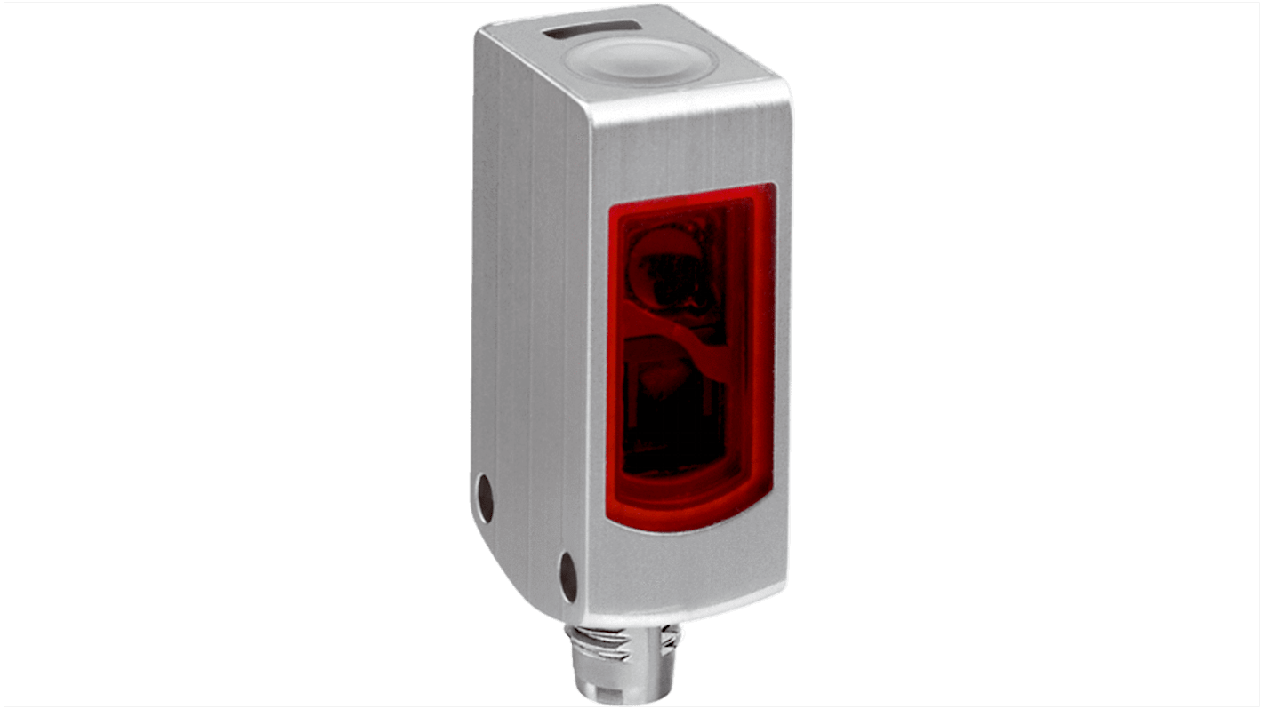 Rs-Online Sensore fotoelettrico Rettangolare SICK a soppressione di sfondo rilevamento 4 mm → 120 mm uscita PNP