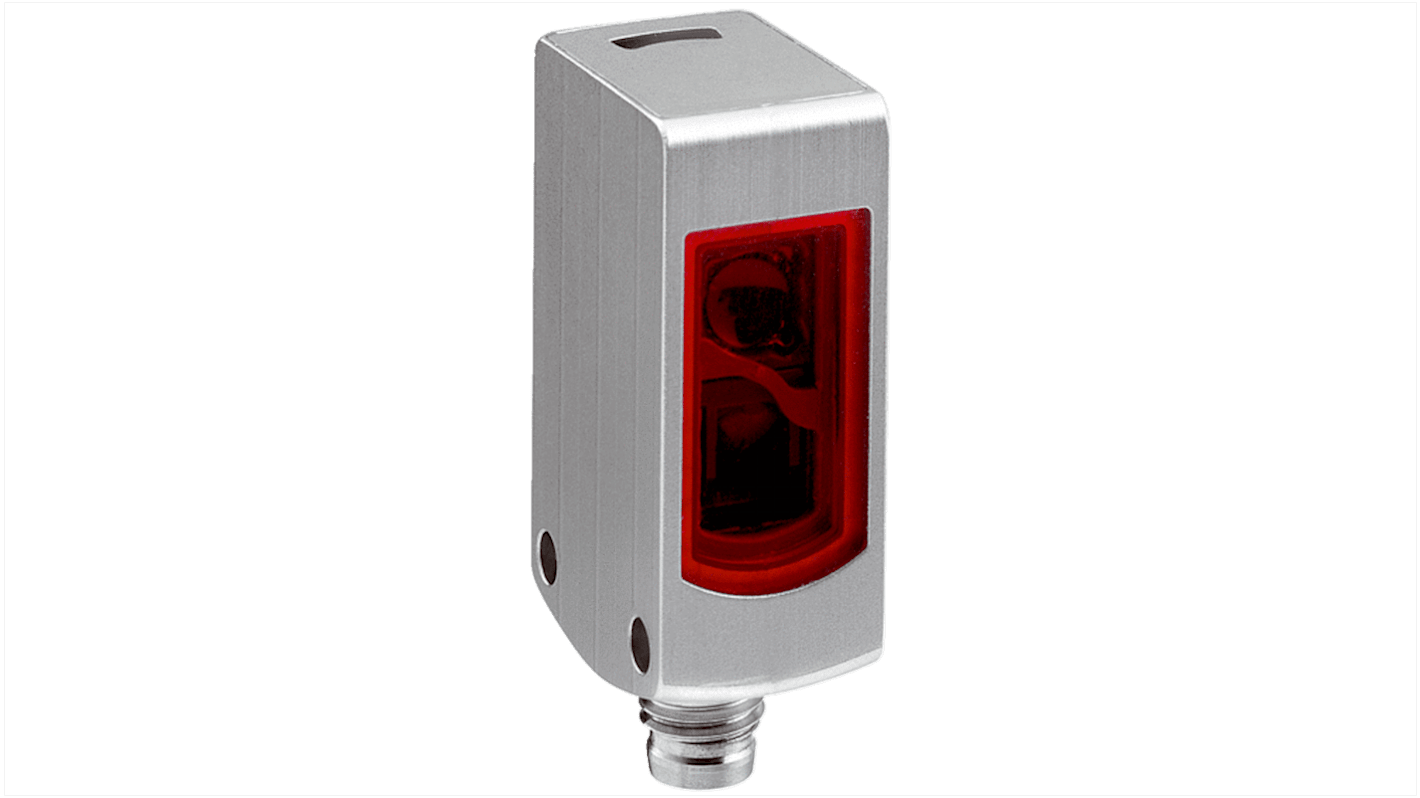 Rs-Online Sensore fotoelettrico Rettangolare SICK a soppressione di sfondo rilevamento 4 mm → 120 mm uscita PNP