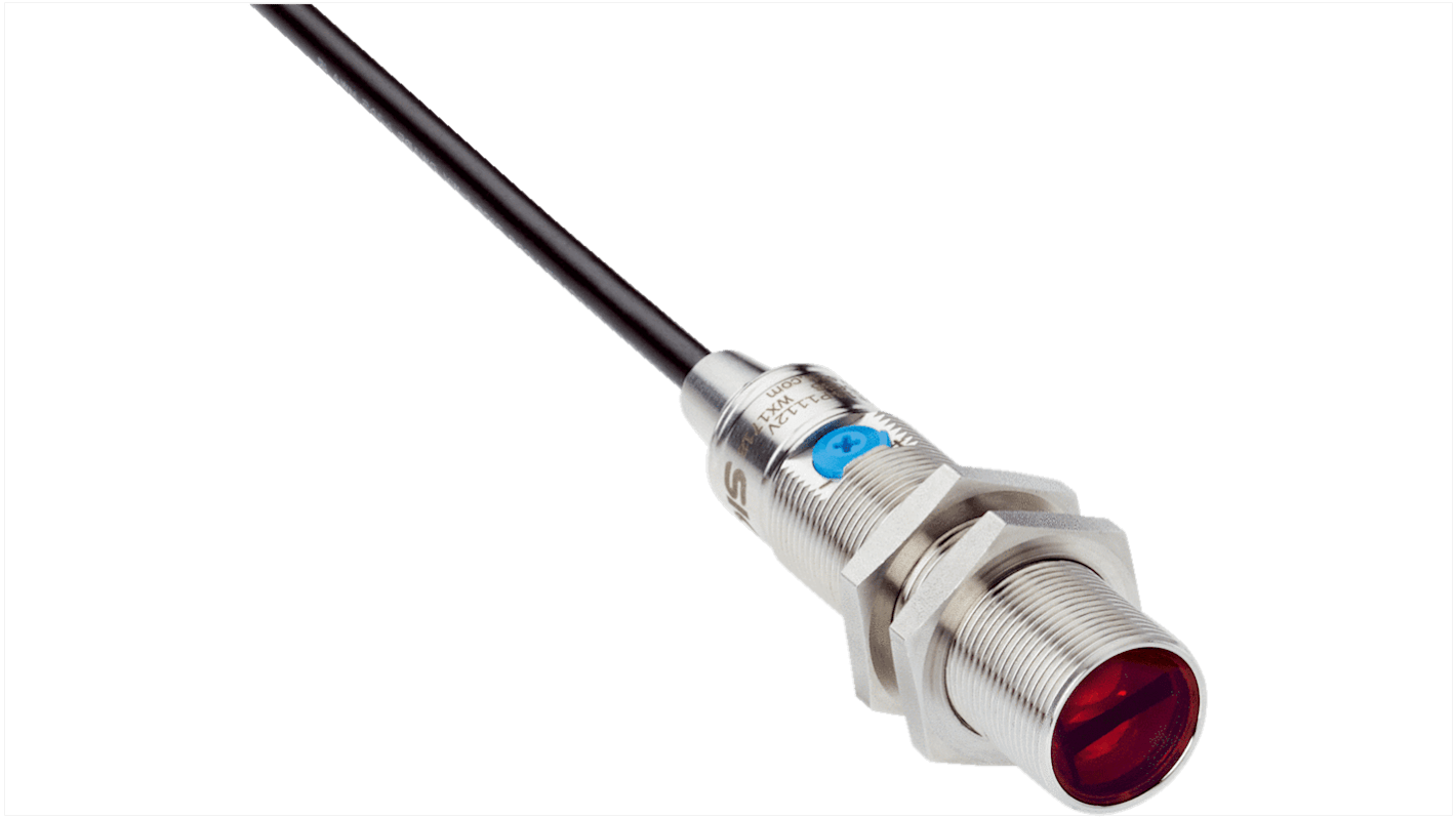 Sick Background Suppression Photoelectric Sensor, Barrel Sensor, 3 mm → 300 mm Detection Range