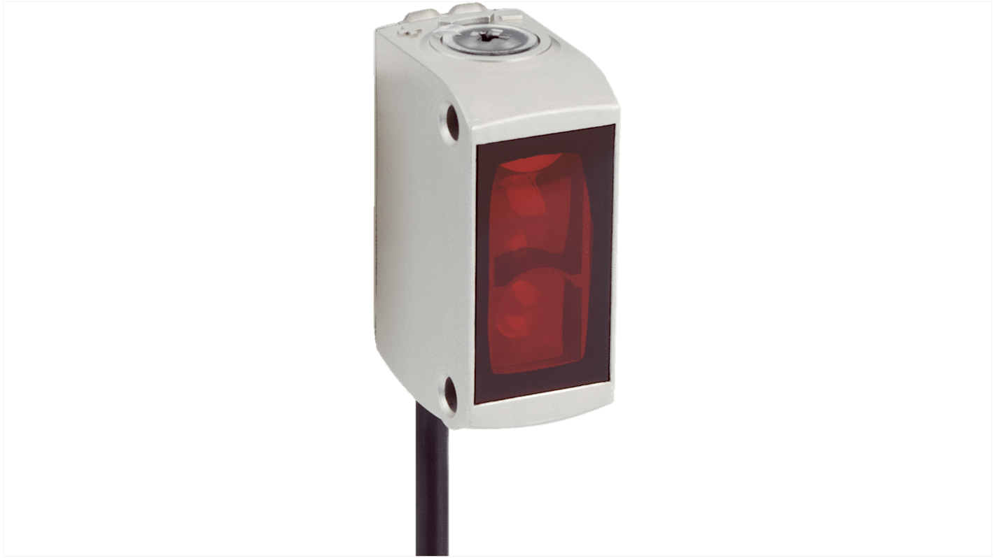 Rs-Online Sensore fotoelettrico Rettangolare SICK a soppressione di sfondo rilevamento 5 mm → 250 mm uscita PNP