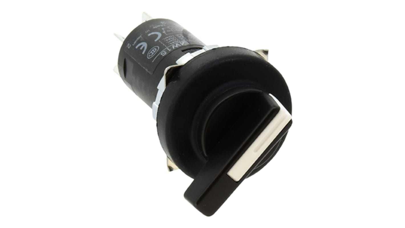 Idec Selector Switch - (NC/NO), Illuminated 2 Positions