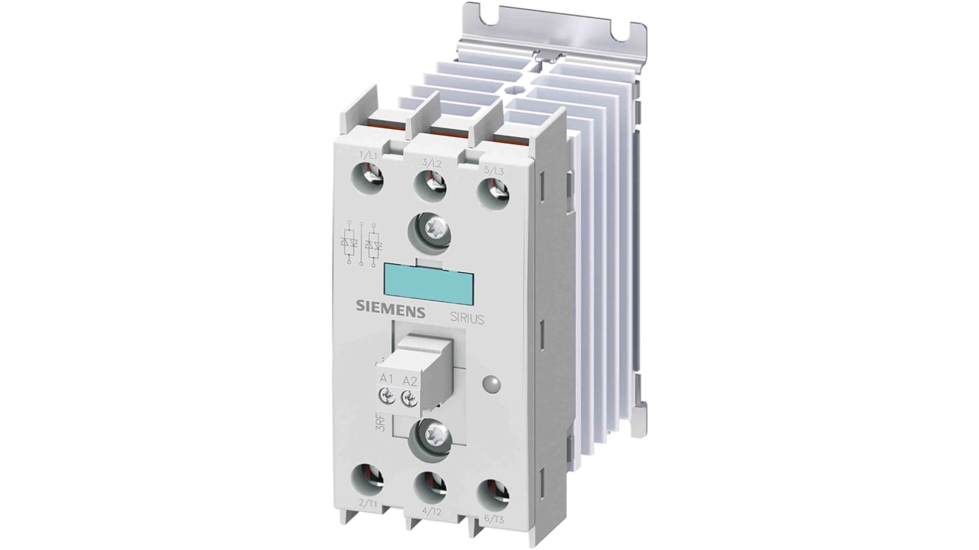 Relé de estado sólido Siemens SIRIUS 3RF24, 10 A máx., montaje con tornillos