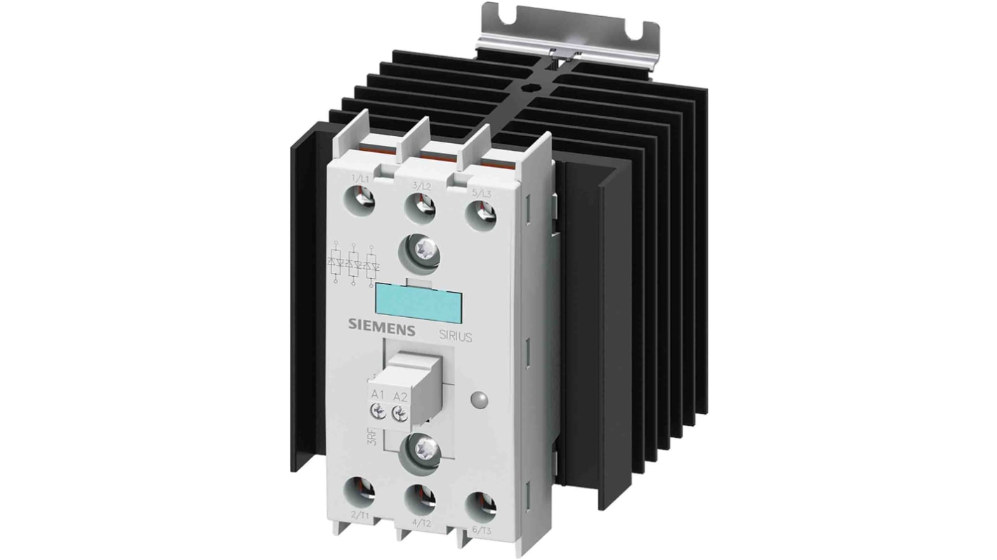 Siemens 3RF2 Series Solid State Relay, 20 A Load, Screw Fitting, 600 V Load