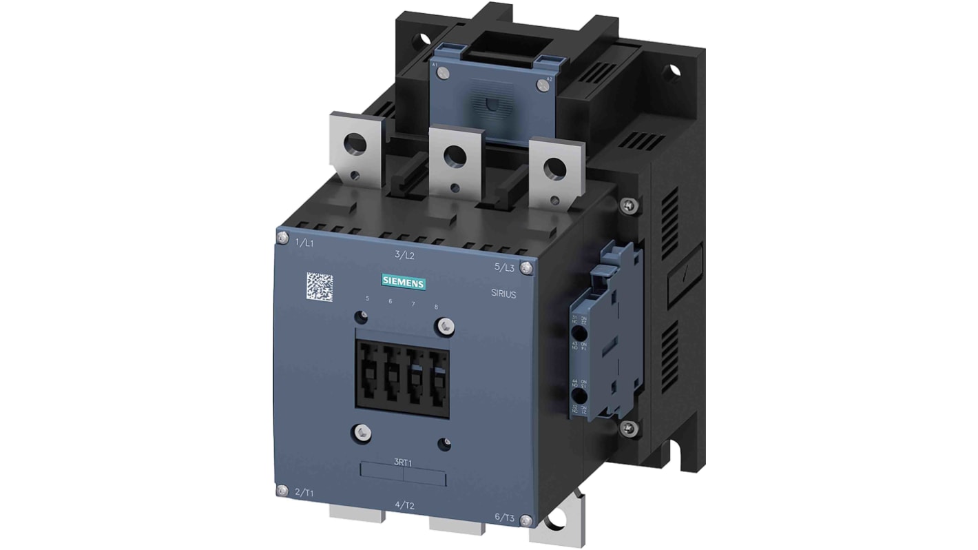 Stycznik 127 V Siemens styki: 3 110 kW 225 A 2NO + 2NC 3RT1064-6AF36