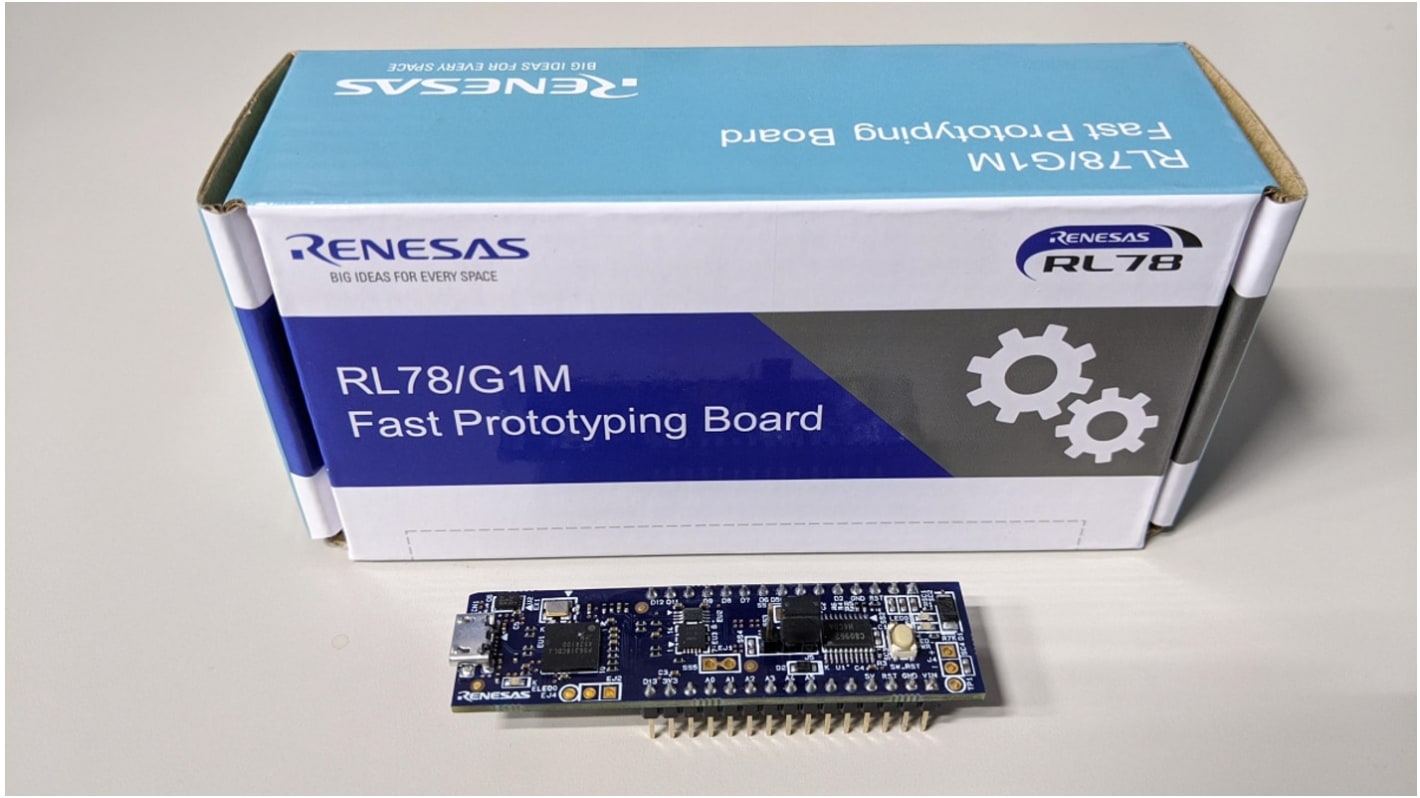 Renesas Electronics RL78/G1x单片机开发板, RL78内核, RL78/G1M Fast Prototyping Board