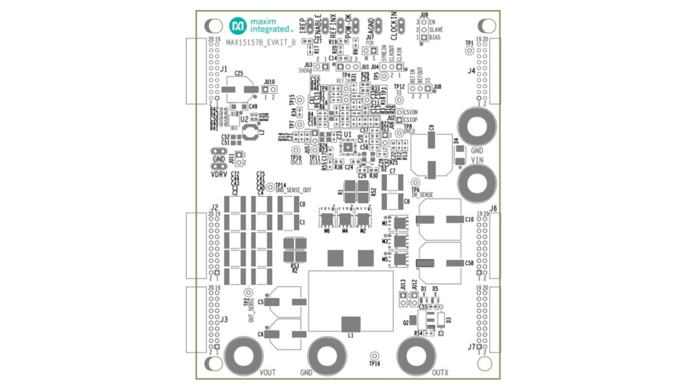Maxim Integrated Evaluation Kit Switching Regulator for MAX15157B for MAX15157B
