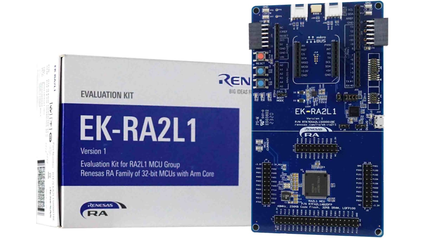 Renesas Electronics RA评估套件, Evaluation kit