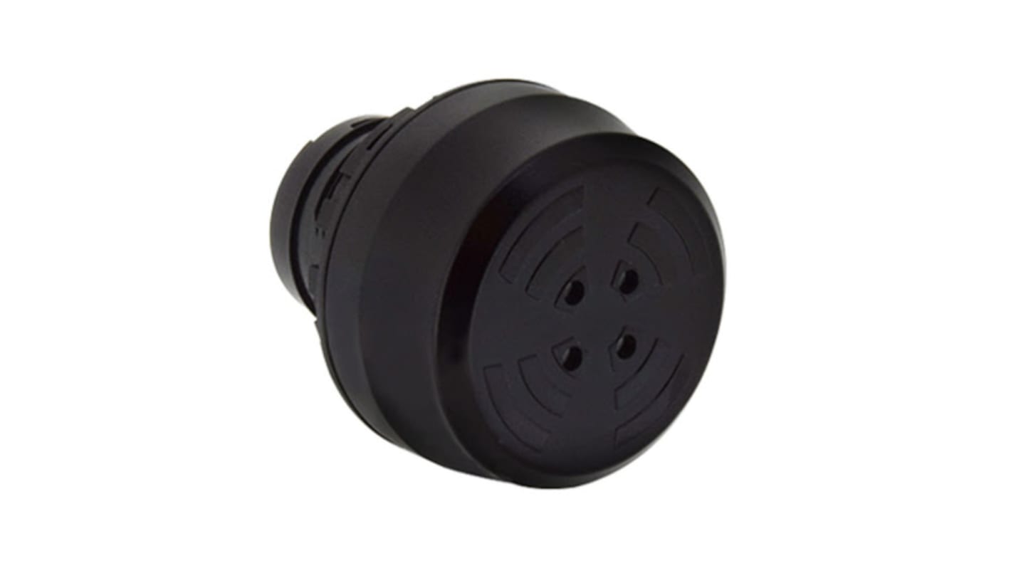 Idec 电子报警器, 12 → 24 v电源, 黑色外壳, 单音调, 1米外64 dB, 70 dB, IP65, HW1Z系列