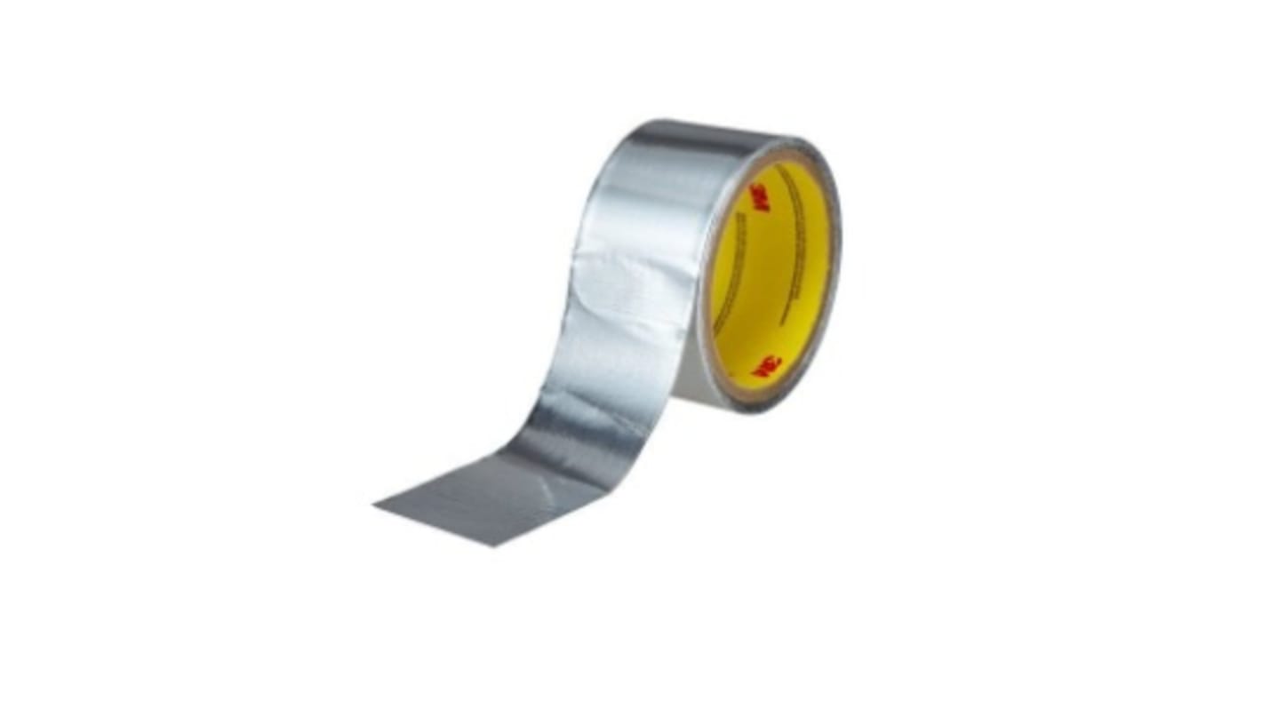 3M 425 Non-Conductive Aluminium Tape, 50mm x 10m