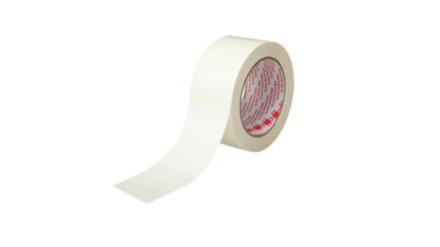 3M 5461 White PET 50mm Anti-slip Hazard Tape, 0.23mm Thickness