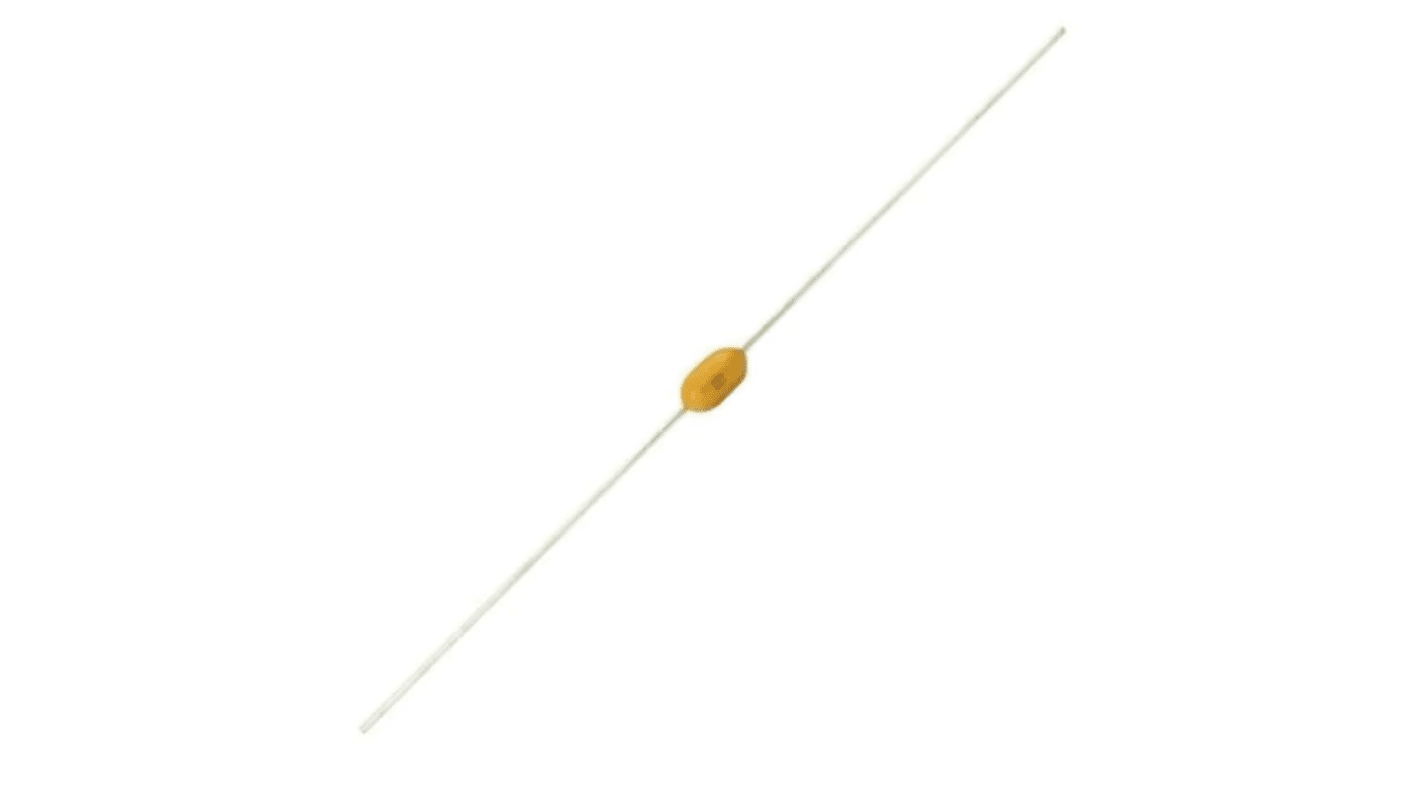 Condensateur céramique multicouche, Traversant, 33nF, 100V c.c., 10%, diélectrique : X7R