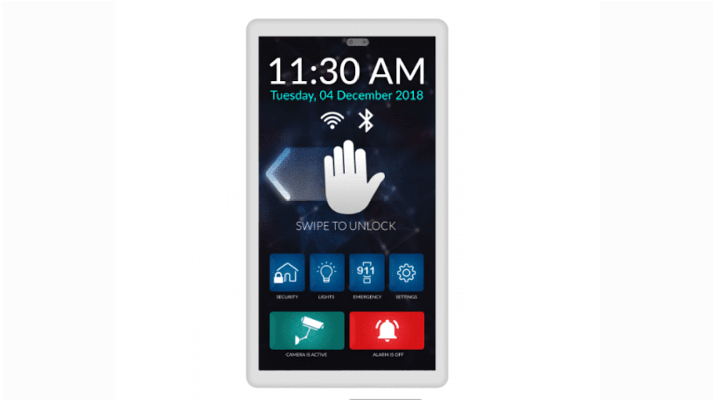 4D Systems 4Discovery-50 TFT TFT LCD Display / Touch Screen, 4.95in WVGA, 480 x 854pixels