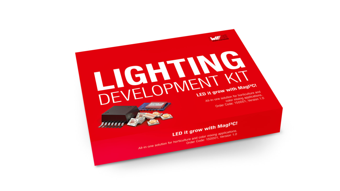 Wurth Elektronik 150001, Lightning Development Kit LED Driver for ?MagI³C Power Module 172 946 001, Microcontroller