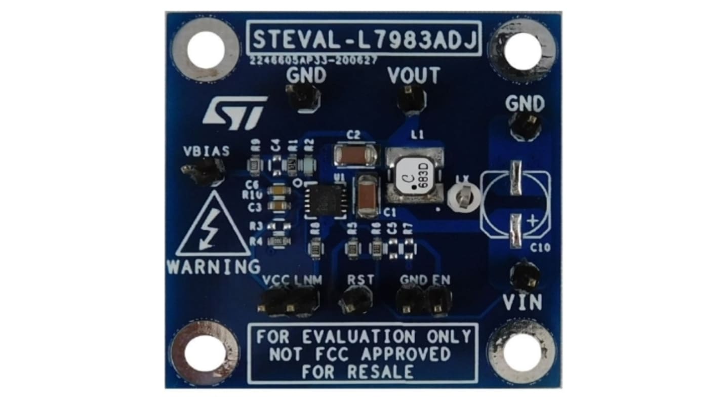 STマイクロ,  開発キット, 評価キット, バック-ブーストコンバータ, STEVAL-L7983ADJ