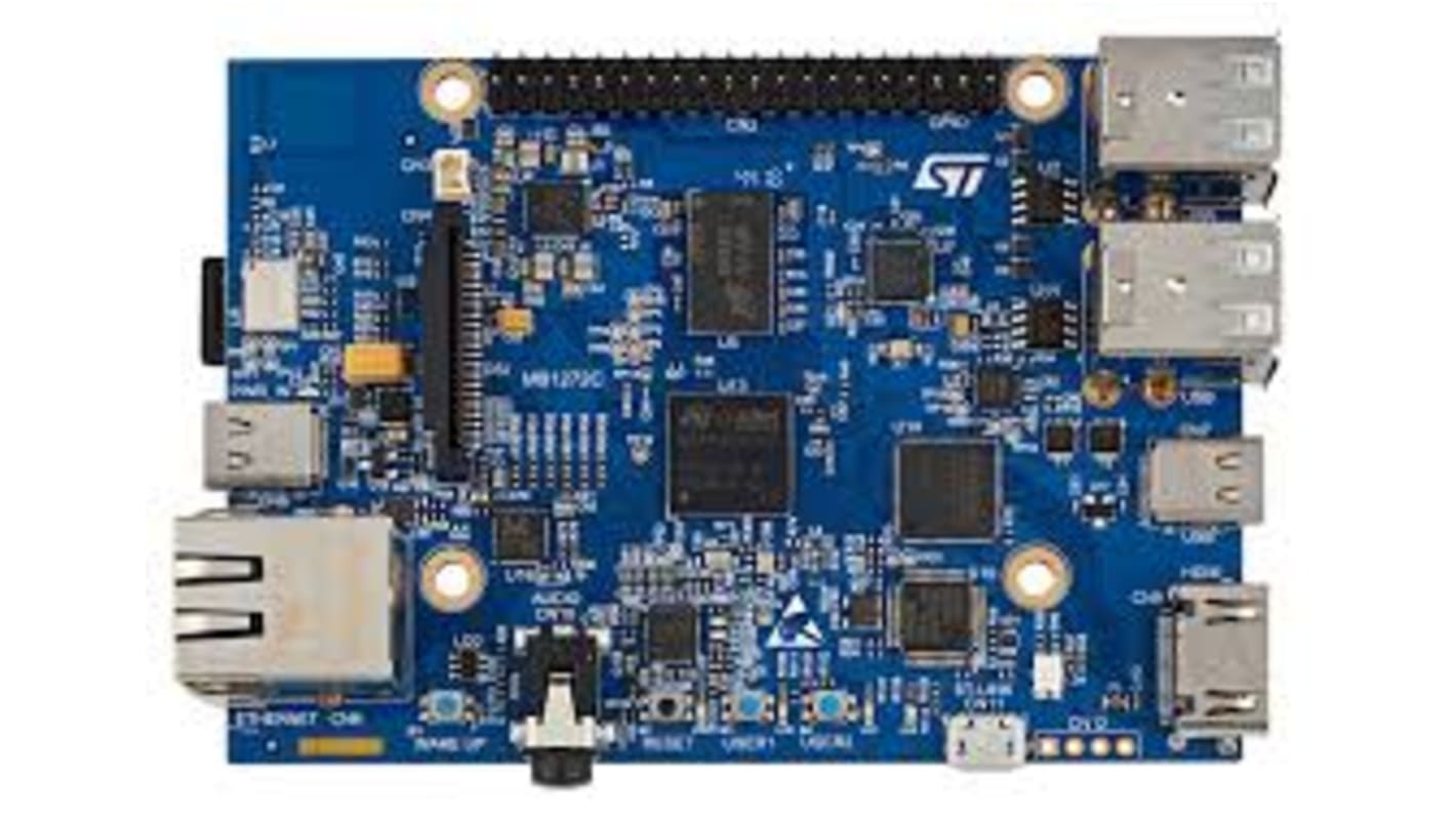 STマイクロ マイクロコントローラ開発ツール, 開発 ボード, Discovery kit with STM32MP157D MPU, 32 bit, STM32MP157D-DK1