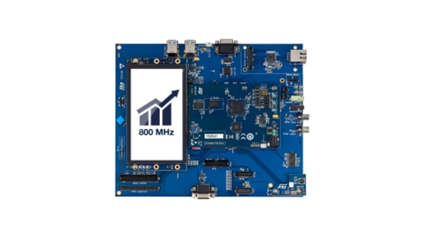 STMicroelectronics Evaluation board with STM32MP157D MPU 32 Bit Entwicklungstool Microcontroller