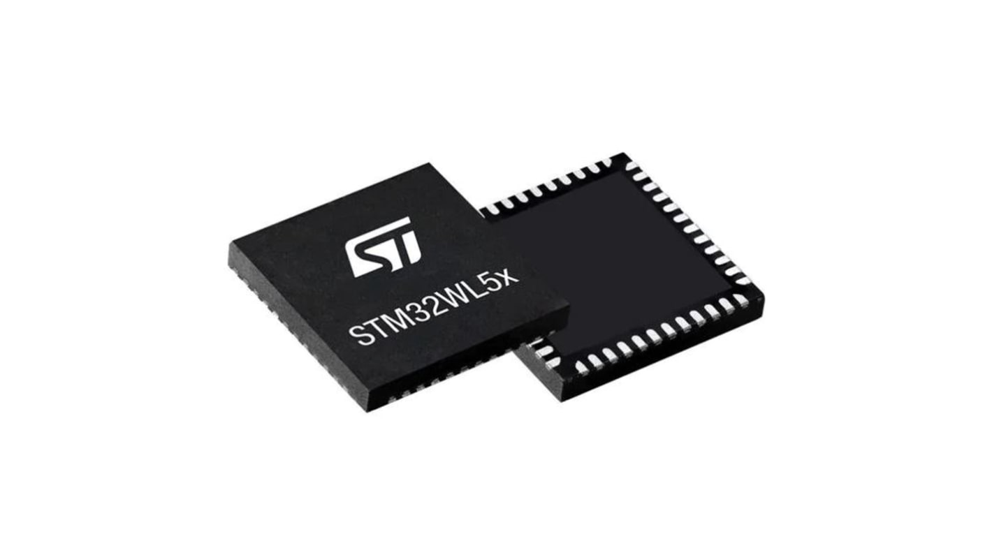 STMicroelectronics STM32WL55CCU7, 32bit ARM Cortex M0+, ARM Cortex M4 Microcontroller, STM32WL, 48MHz, 64 kB Flash,