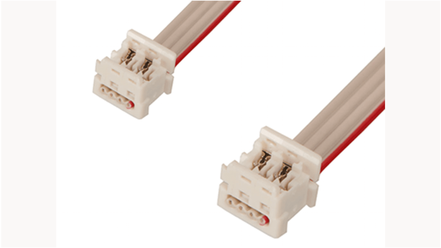 Molex Picoflex Flachbandkabel , Raster 1.27mm Abgeschlossen, Anschluss A Picoflex IDC