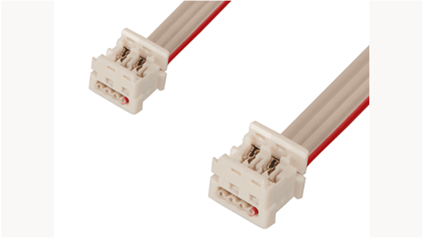 Molex Picoflex Series Flat Ribbon Cable, 1.27mm Pitch, 500mm Length, Picoflex IDC to Picoflex IDC