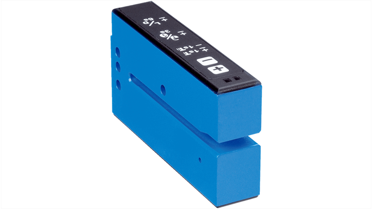 Rs-Online Sensore fotoelettrico SICK rilevamento 3 mm uscita Commutazione luce/buio NPN PNP