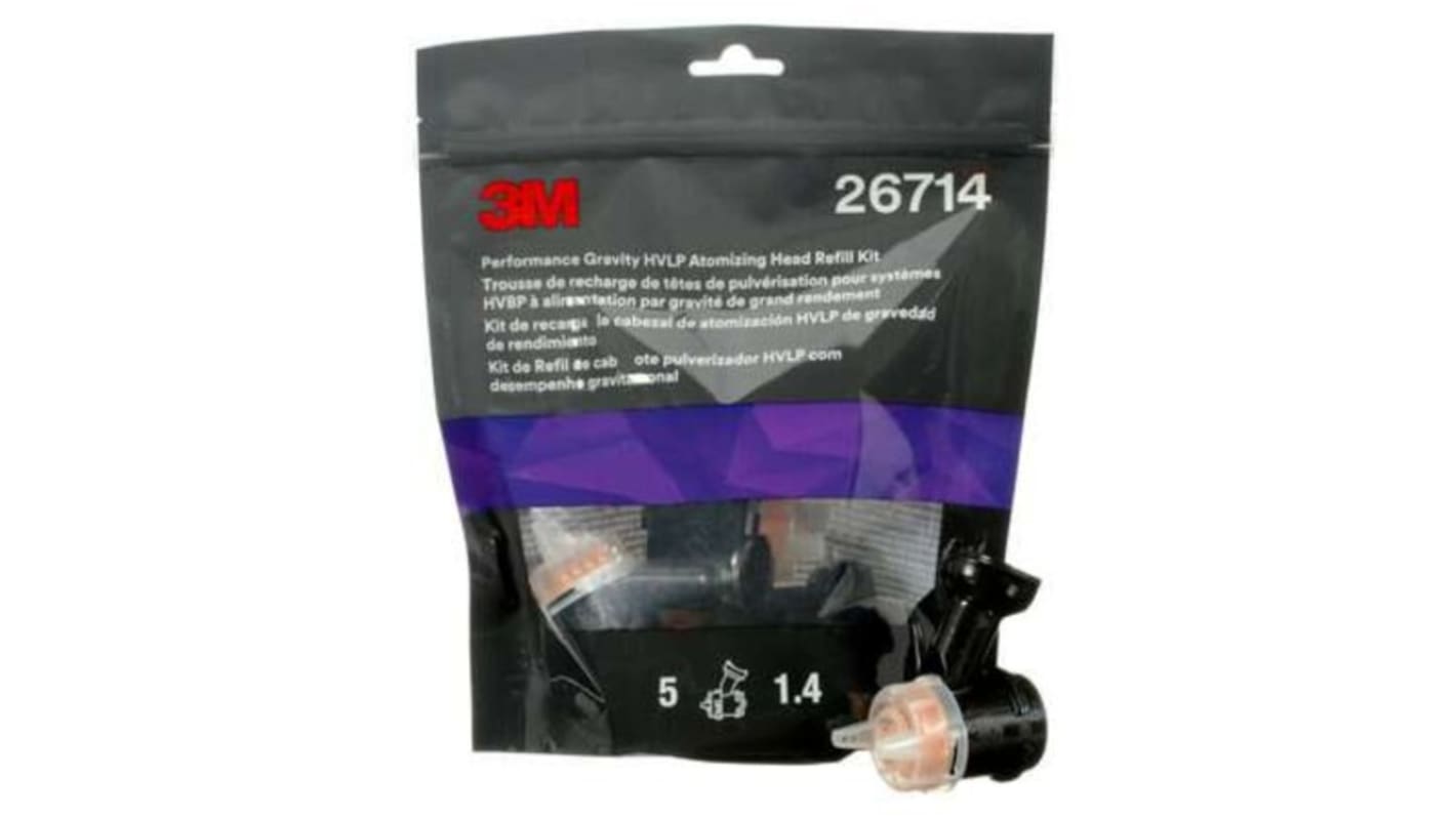 3M Performance 1.4 mm Atomizing Head, For Use With 3M Performance Spray Gun System and 3M PPS Series 2.0 Spray Cup