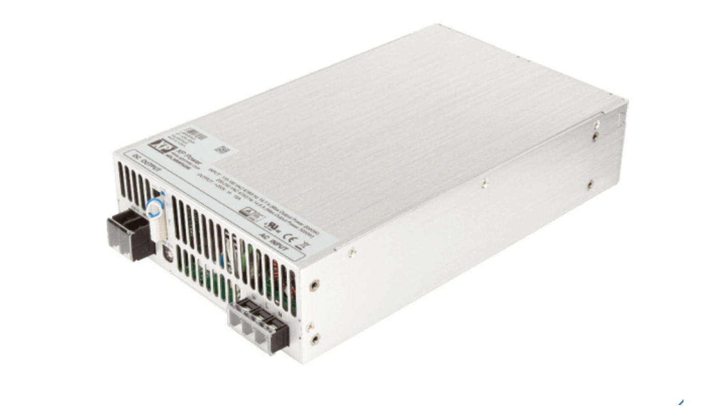 Alimentatore switching XP Power HDL3000PS200, 3kW, ingresso 90 → 264V ca, uscita 400V cc, 15A HDL3000-HV
