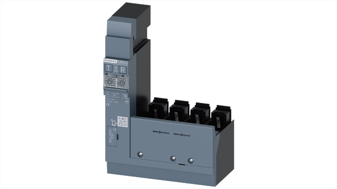 Siemens 3VA911 RCD, 160A, 4 Pole, Type A