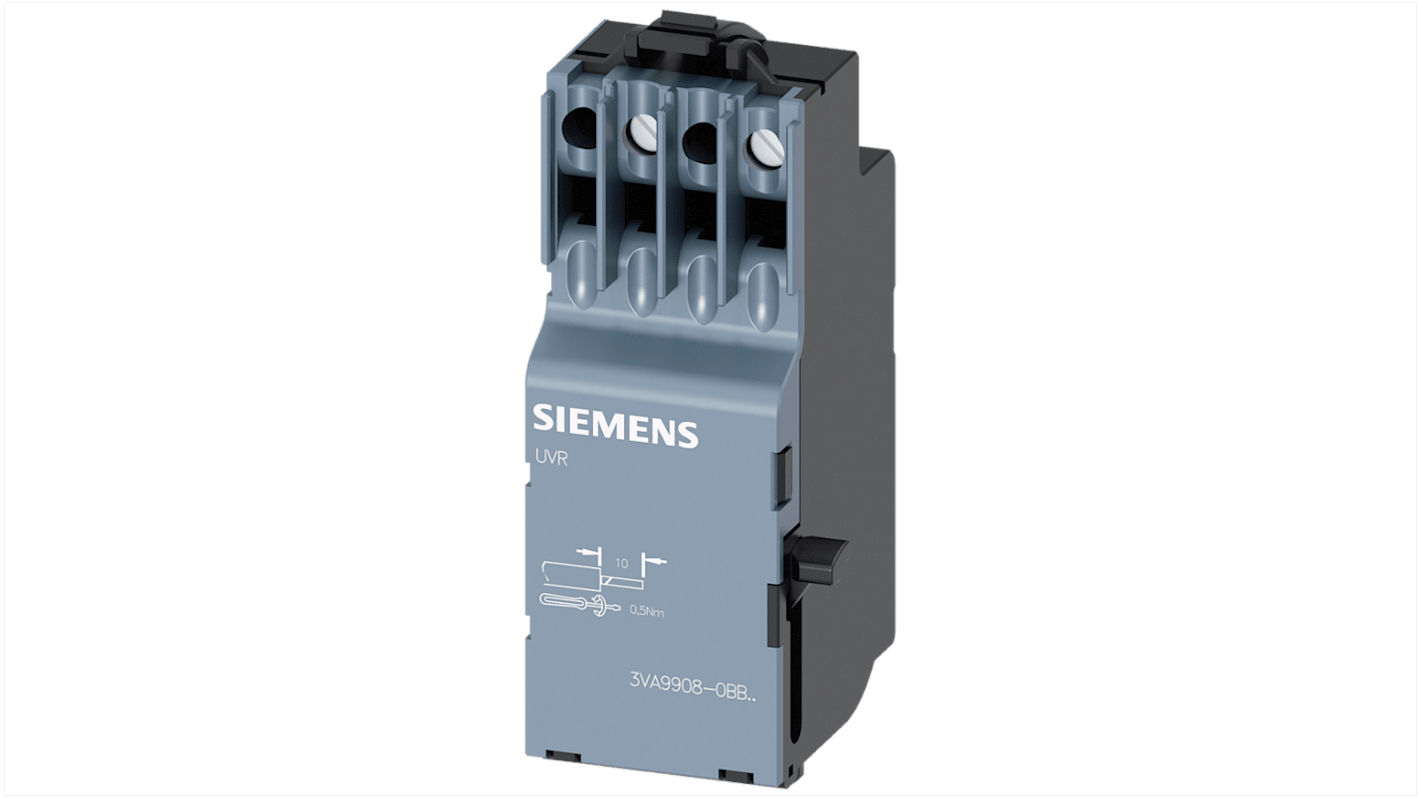 Siemens SENTRON Undervoltage Release for use with 3VA1, 3VA20 → 3VA25