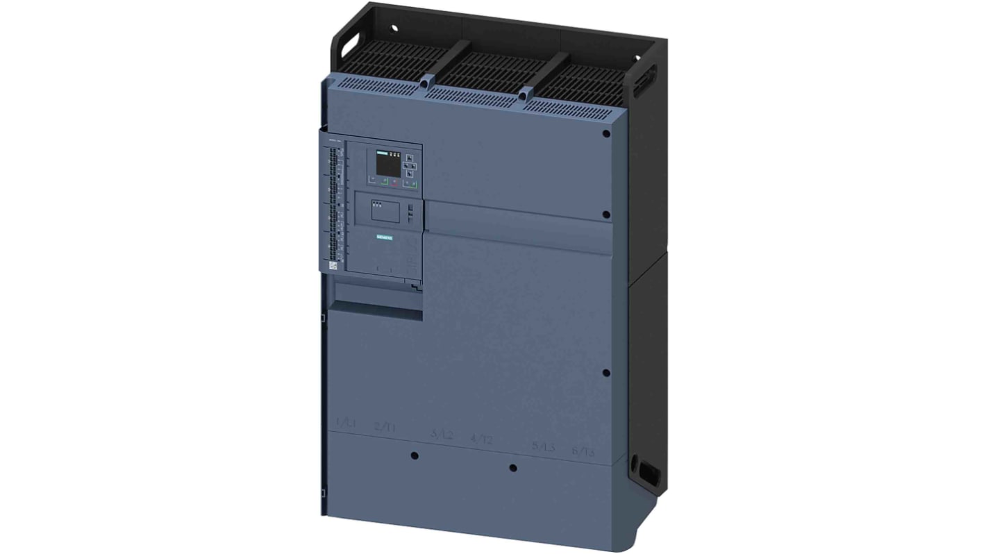 Démarreur moteur progressif, triphasé Siemens, 1,2 MW 690 V c.a. 1,1 kA