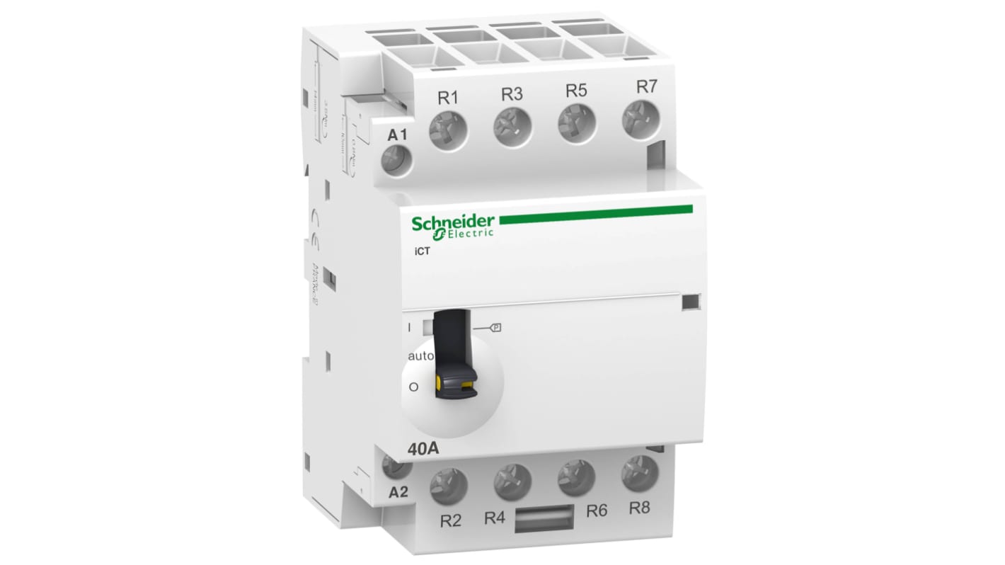 Stycznik 24 V AC Schneider Electric styki: 4 63 A 4NO A9C21164