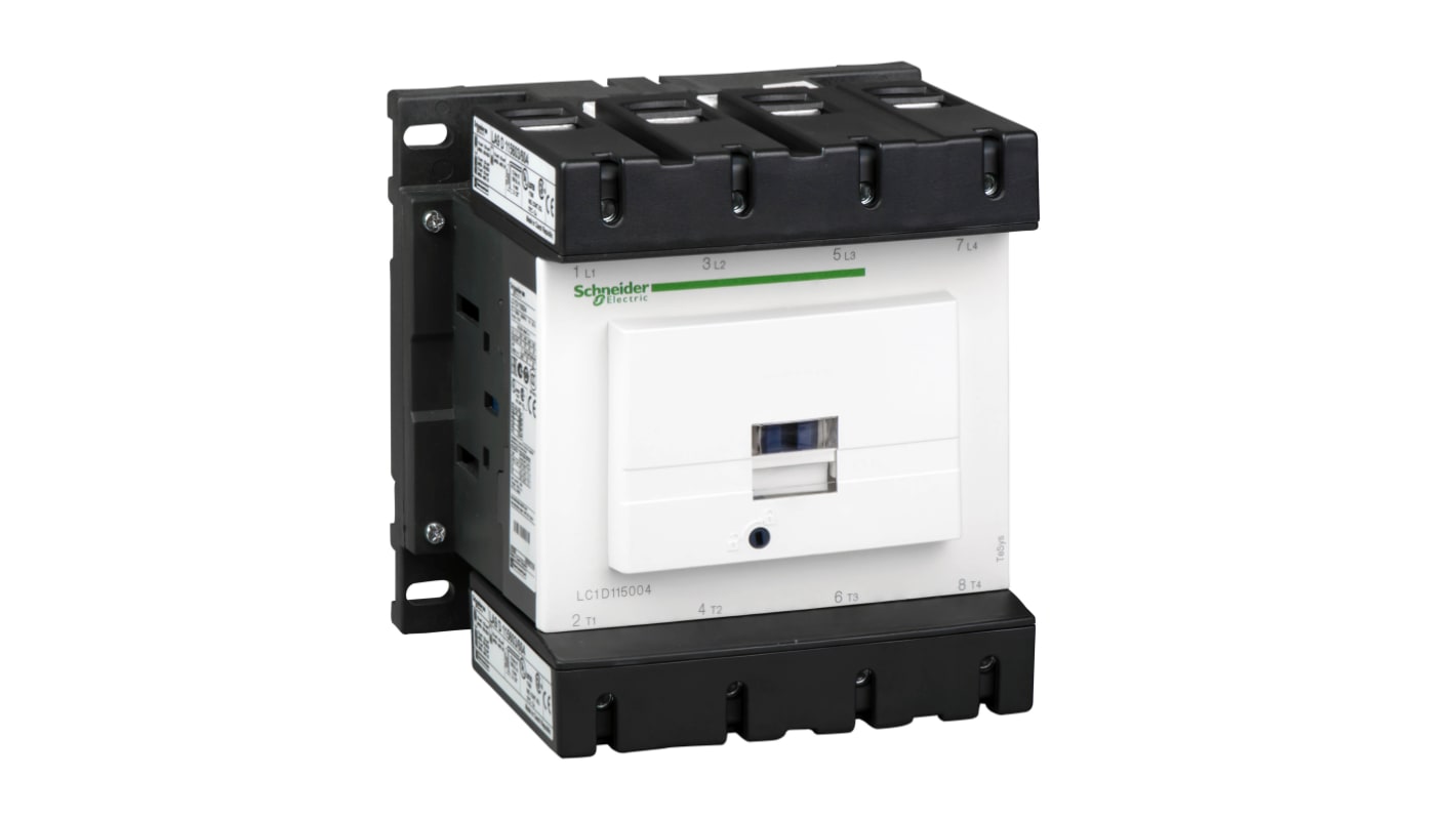 Stycznik 110 V AC Schneider Electric styki: 4 200 A 4NO LC1D115004F7
