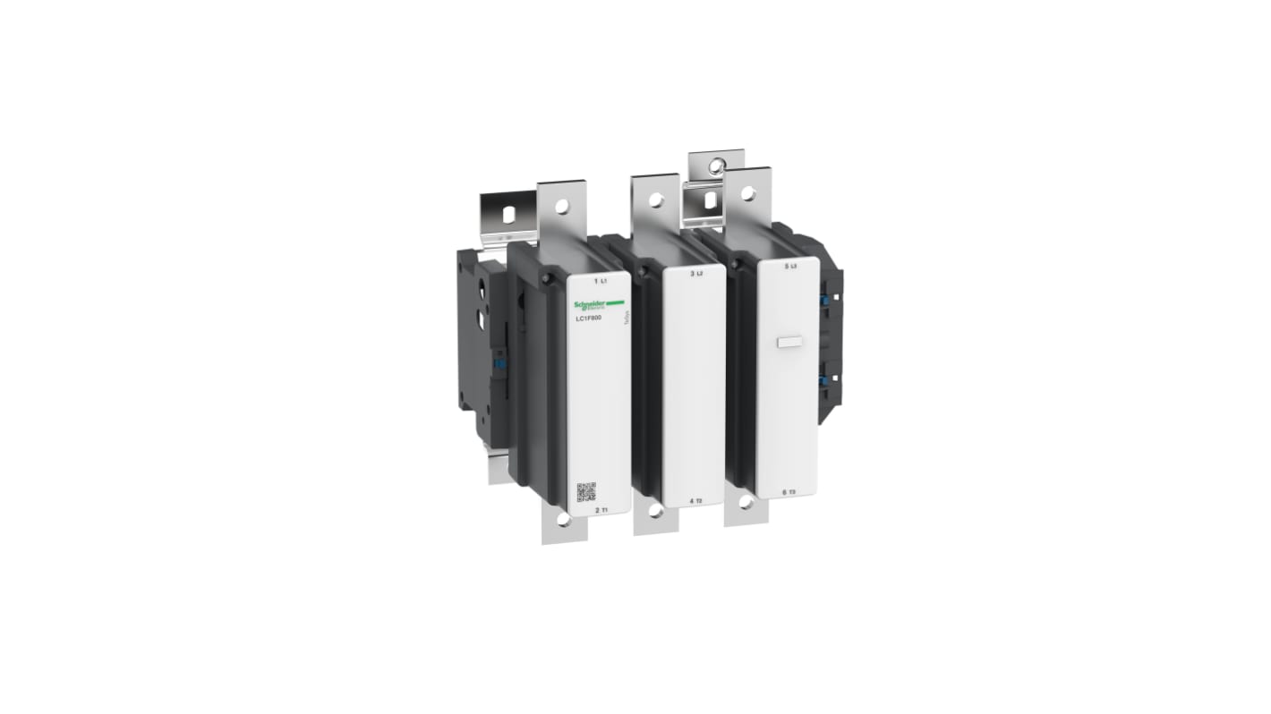 Schneider Electric TeSys F Contactor, 400 V dc Coil, 3-Pole, 800 A, 450 kW, 3NO
