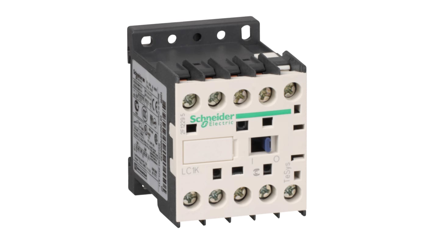 Schneider Electric TeSys K Leistungsschütz 42 V ac-Spule, 3 -polig / 9 A 4 kW 1 Öffner Umkehrend