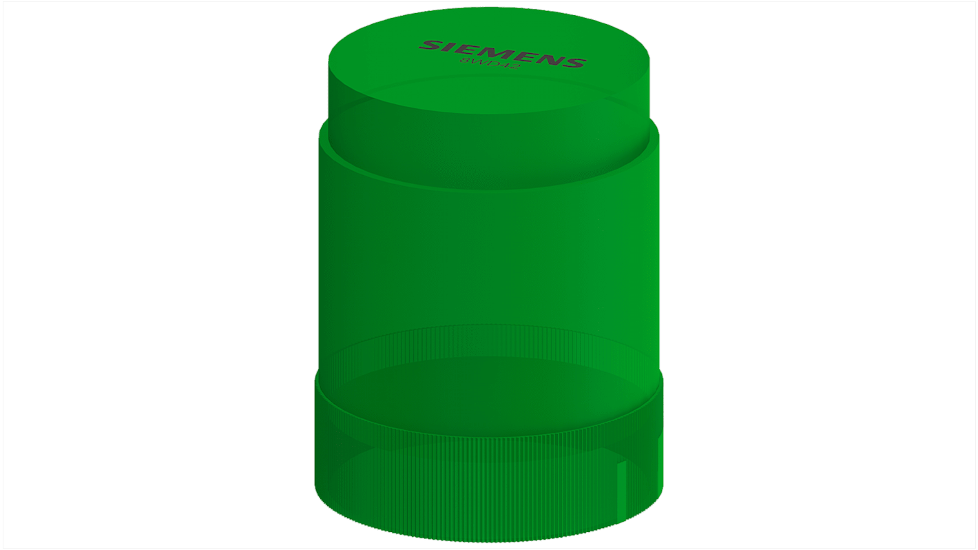 Siemens 8WD42 Series Green Flashing Effect Flashing Light Element, 24 V, LED Bulb, DC