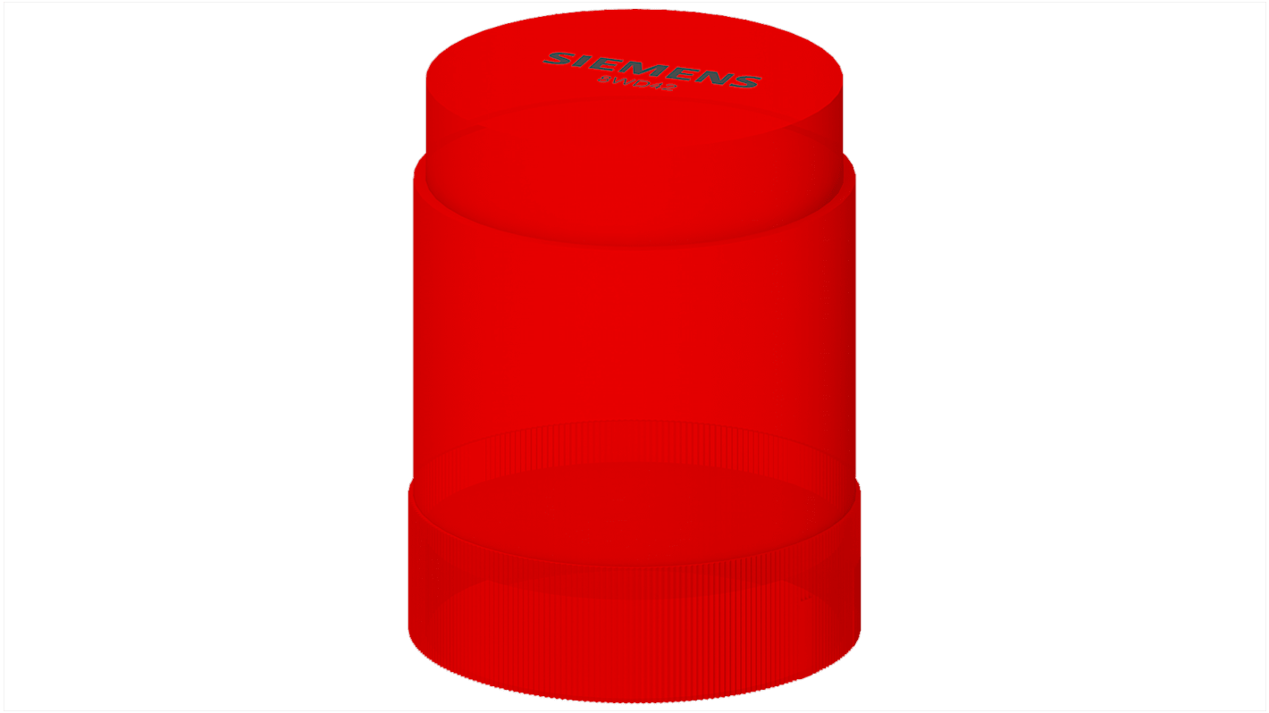 Siemens 8WD42 Series Red Flashing Effect Flashing Light Element, 24 V, LED Bulb, AC/DC