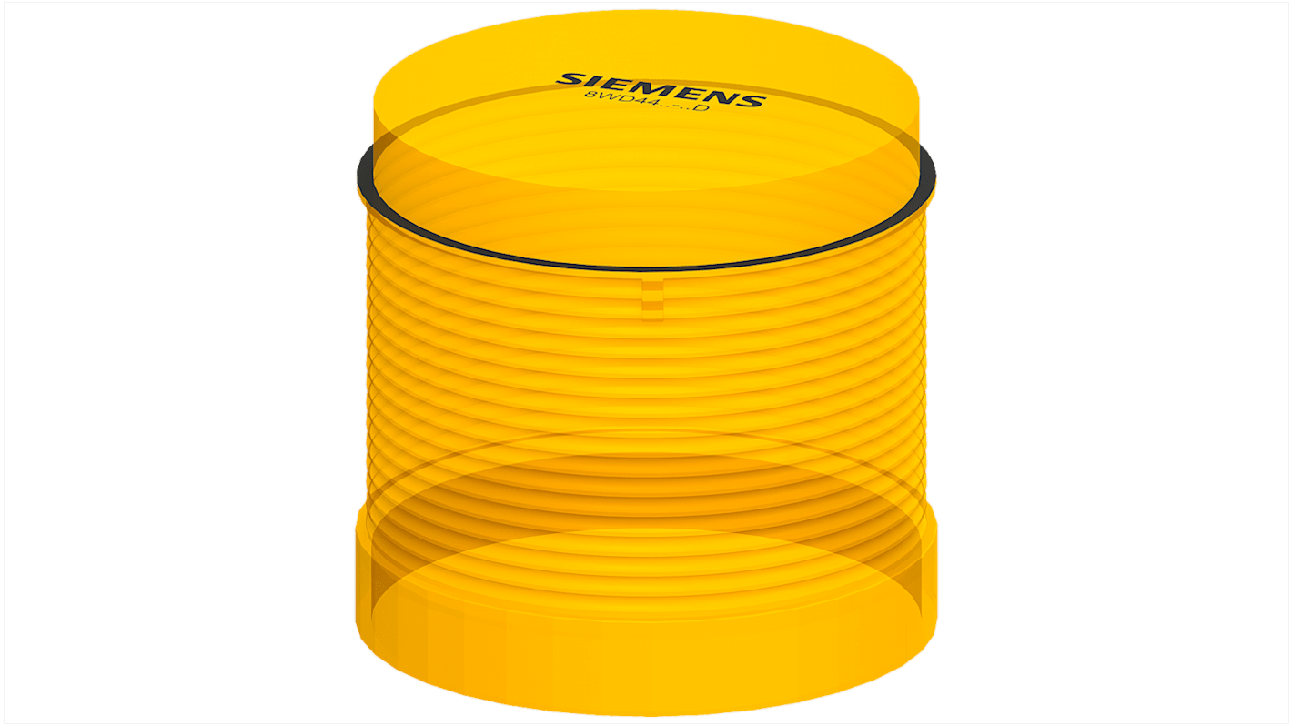 Siemens 8WD44 Series Yellow Flashing Effect Flashing Light Element, 24 V, LED Bulb, AC/DC