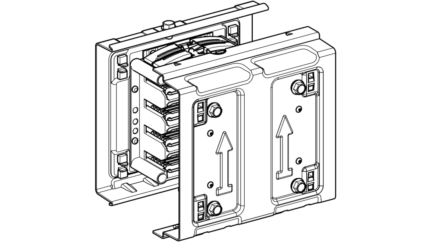 Schneider Electric Busbar Trunking Jointing Device, 400A, Canalis KS Series