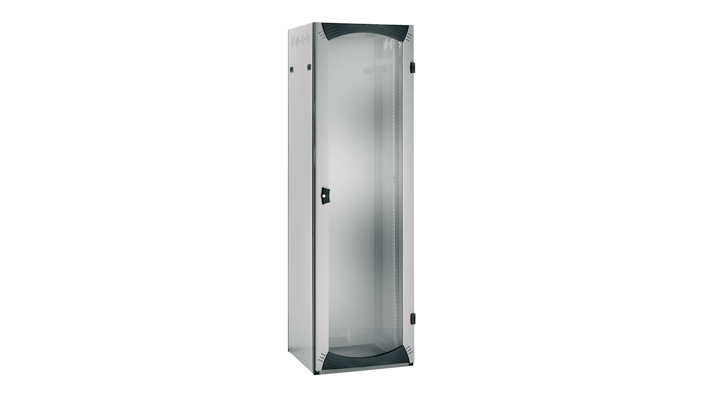 Schneider Electric NSYS Systemschrank IP20, aus Stahl Grau, eine Tür, 2000 x 600 x 800mm