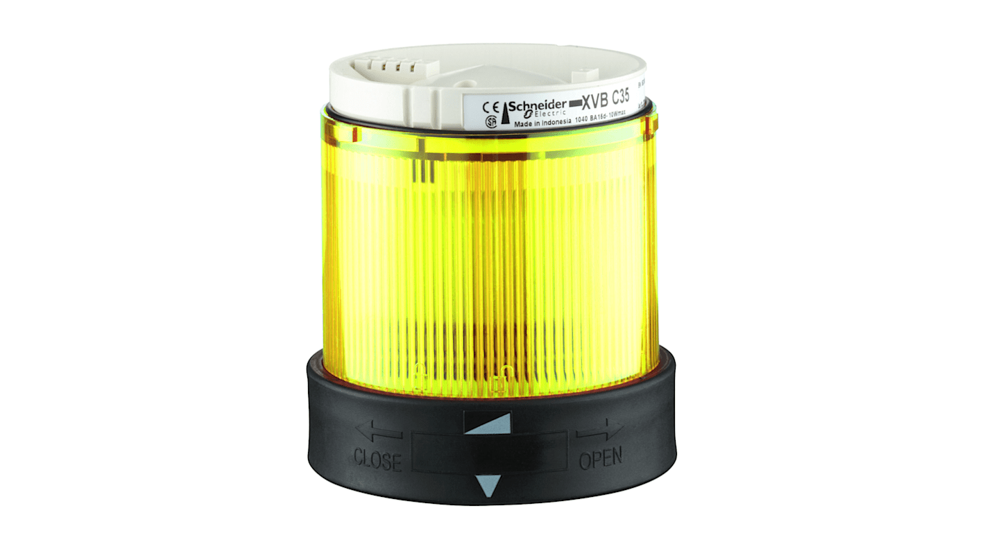 Sárga LED Kijelzősor, 24 V