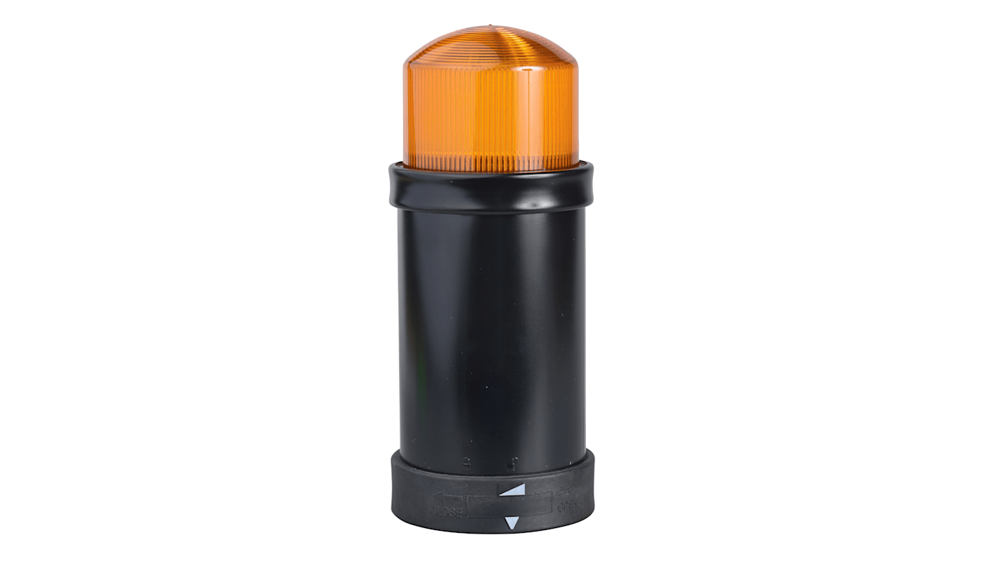 Schneider Electric Harmony XVBC Series Amber Flashing Effect Beacon Unit, 120 V ac, AC