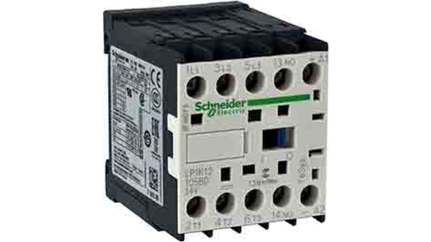 Schneider Electric Control Relay 2NO + 2NC, 110 A F.L.C, 5 mA Contact Rating, 0.003 kW, 220 Vac, TeSys