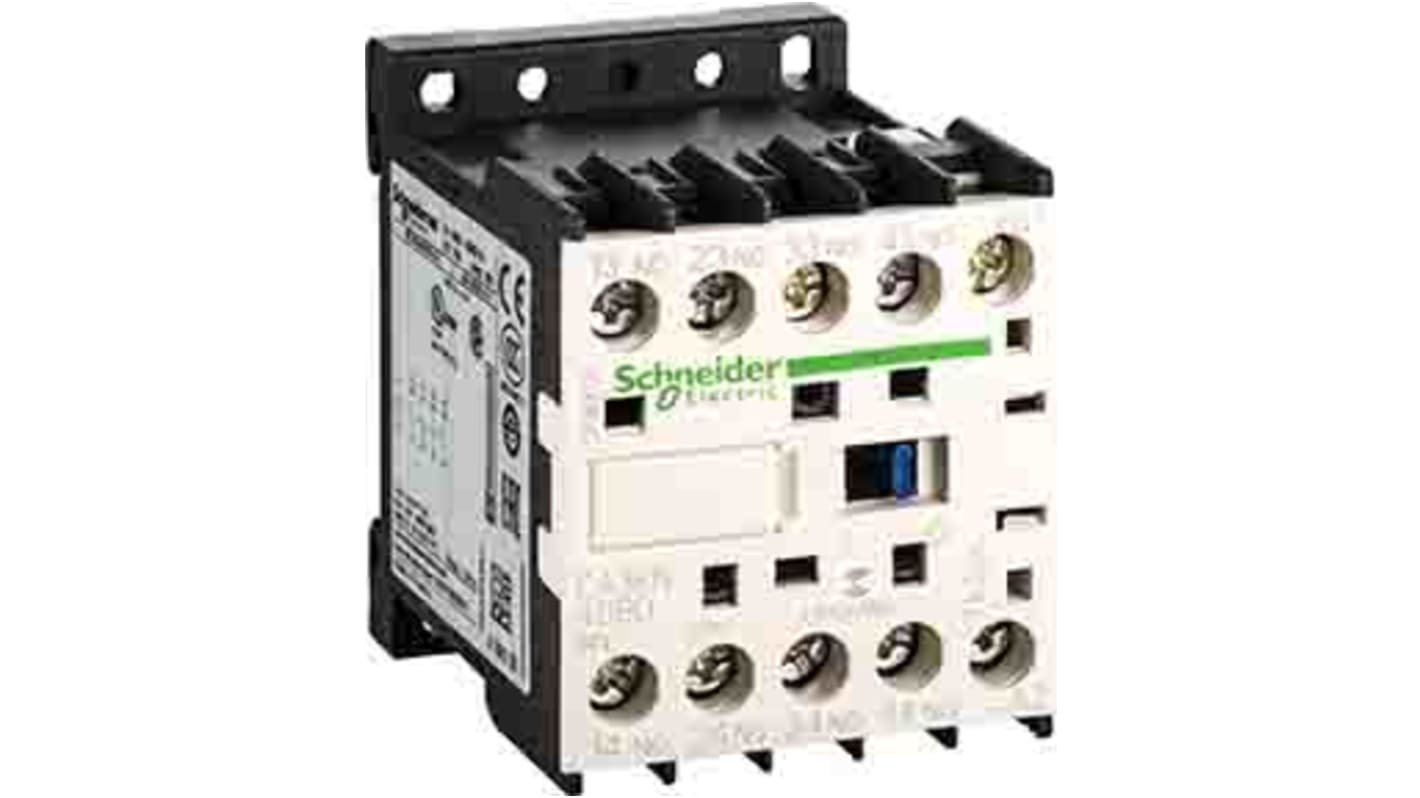Schneider Electric Control Relay 4NO, 110 A F.L.C, 5 mA Contact Rating, 0.003 kW, 60 Vdc, TeSys