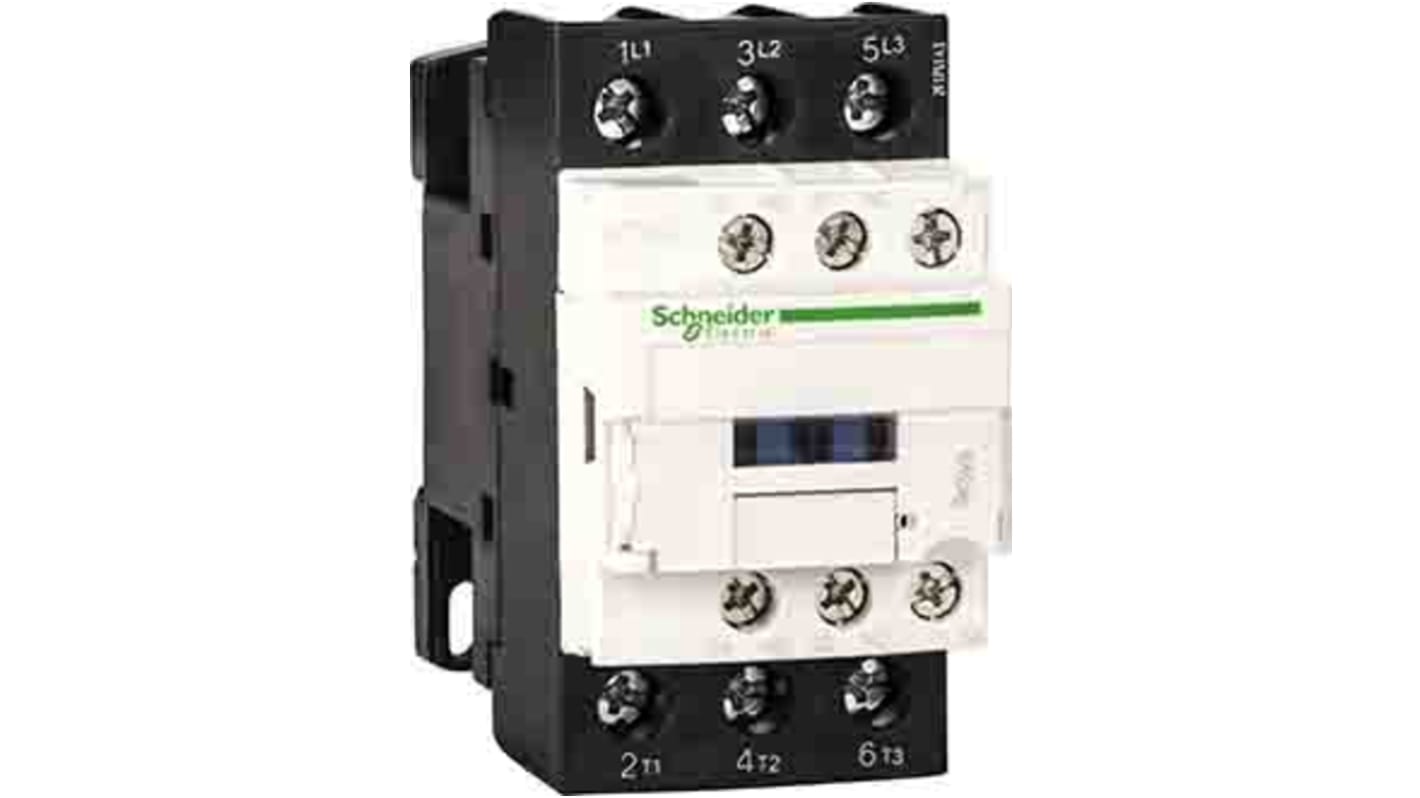 Stycznik 24 V Schneider Electric styki: 3 18.5 kW 38 A 1NO + 1NC LC1D386B7
